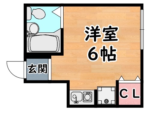 コーポクレドール 間取り