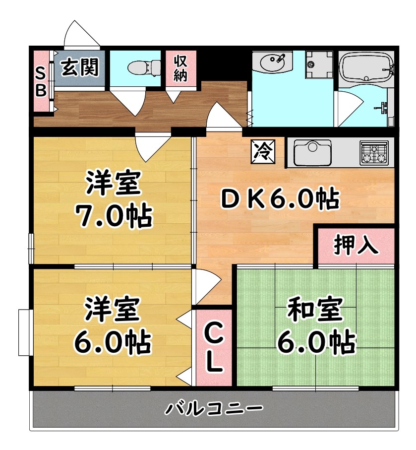 ハイム屋敷本 間取り