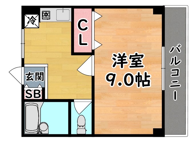 石町ハイツ 間取り