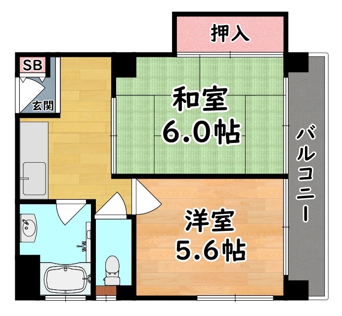 辻川マンション 間取り