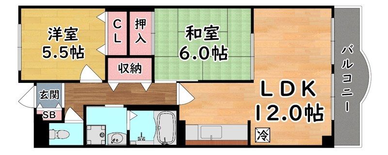 ニックあさひ 間取り