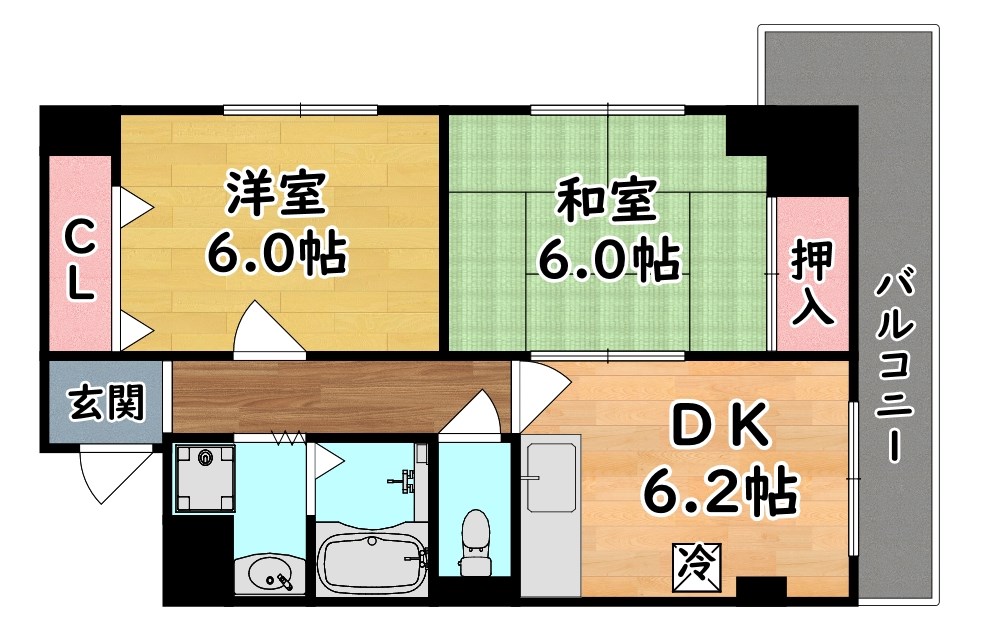 カルム六甲 間取り