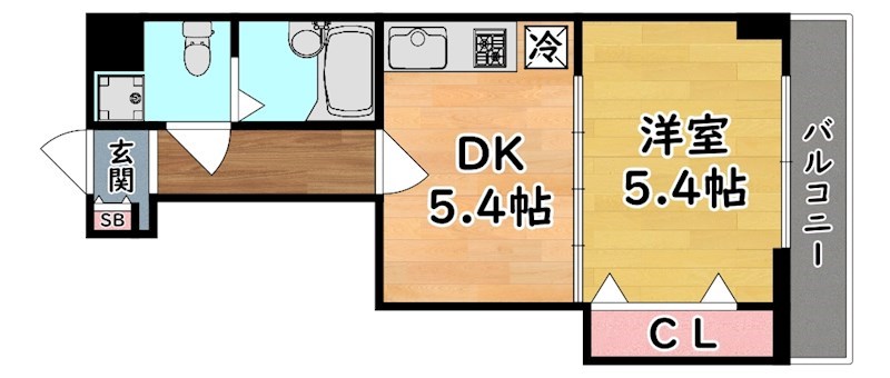 エスペランサ御影Ⅱ 間取り