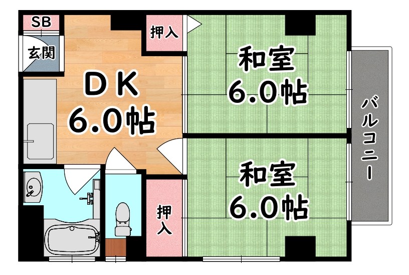 辻川マンション 間取り