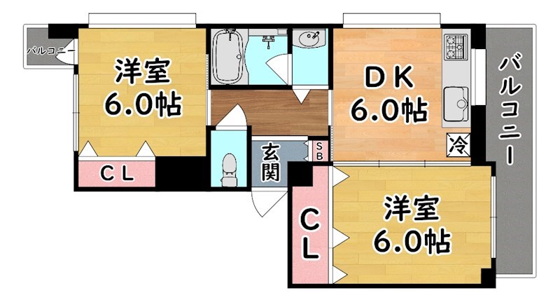 サンヴェール青谷 間取り