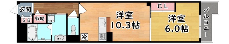 ウィズダム六甲 間取り