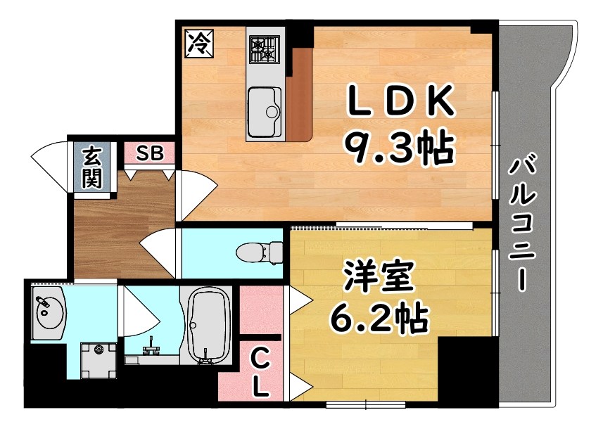 アムール住吉 間取り
