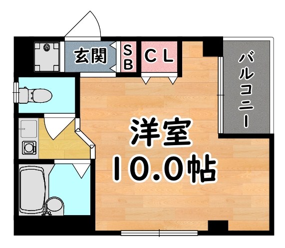 メゾピアノ王子公園 間取り