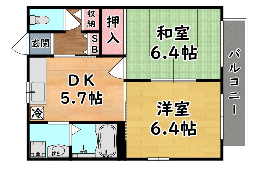 セフィーラ青谷 間取り
