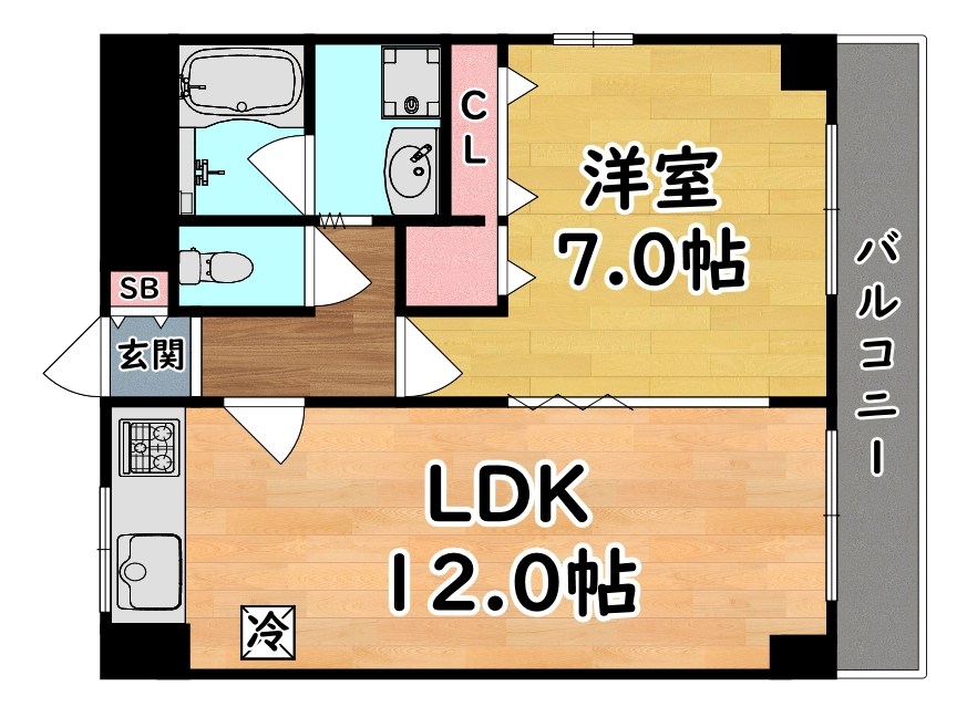 ワコーレ甲南 間取り