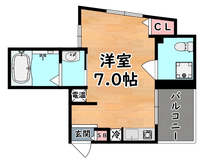 グレイスシャトー王子 間取り
