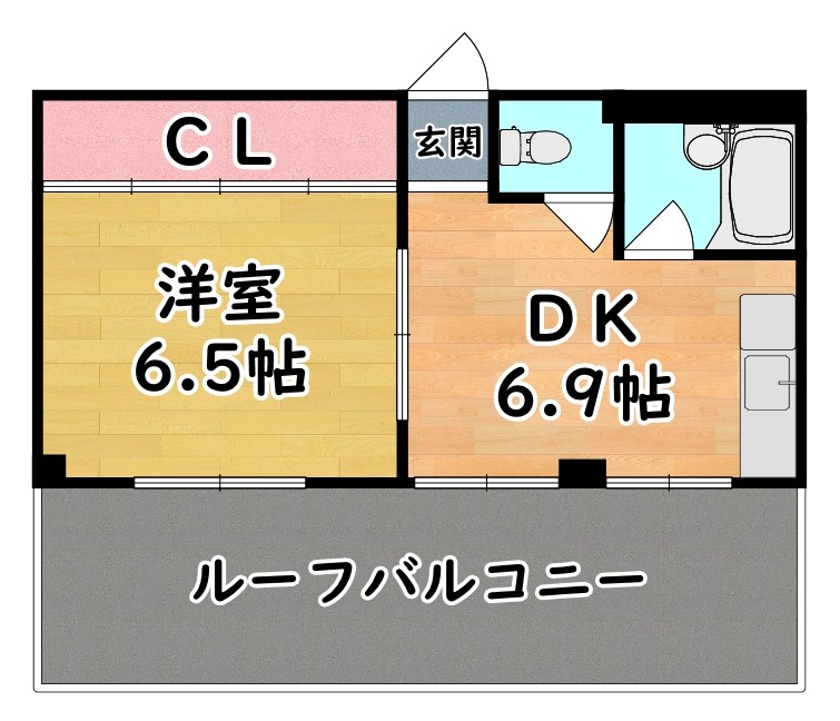 グランディア王子駅前 間取り