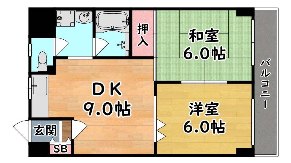 カンタル御影 間取り
