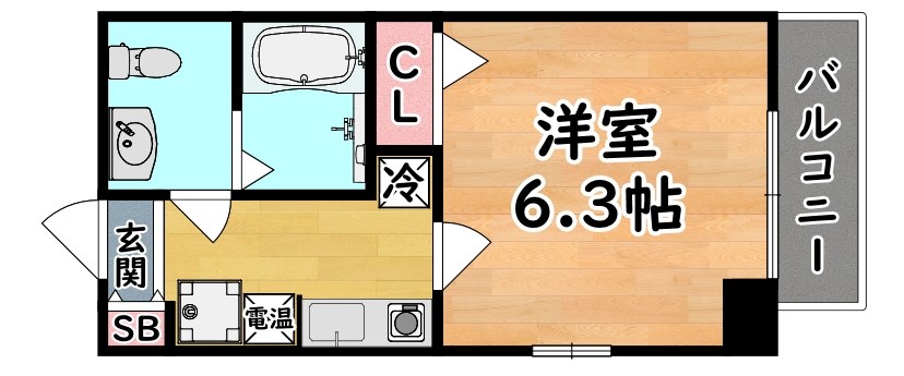 ダイドーメゾン神戸六甲 間取り