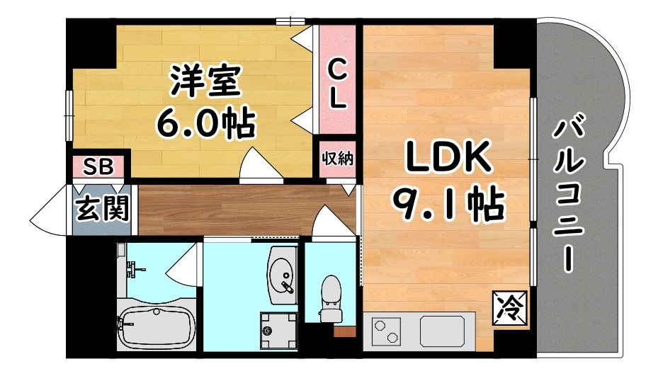 モンテルーチェ甲南 間取り