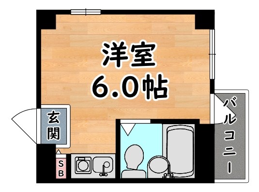 サンパレス六甲 間取り