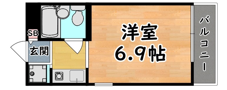 ダイドーメゾン御影Ⅲ 間取り