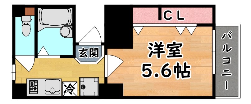 ブロスコート六甲Ⅱ 間取り
