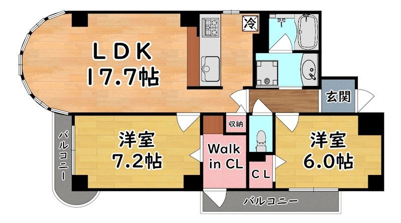 エルム御影 間取り