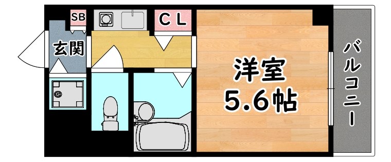パインテール御影 間取り