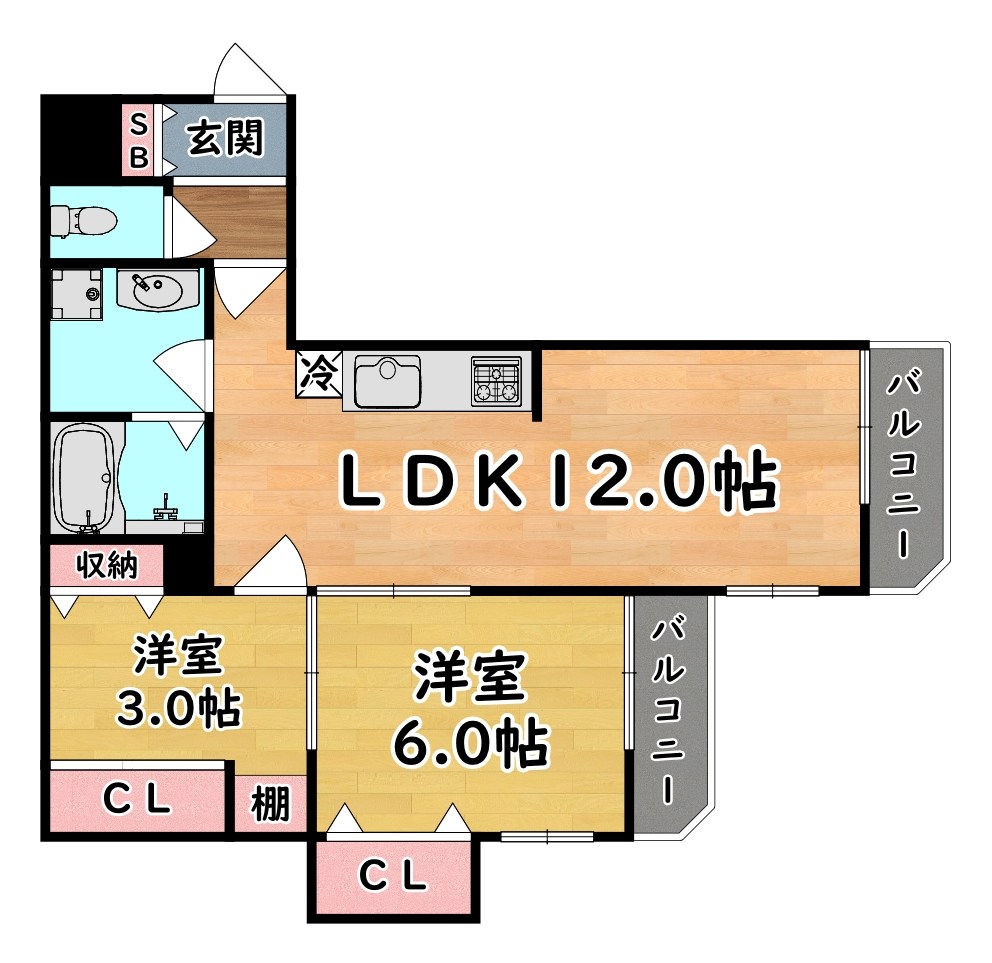 アプリーレ御影 間取り