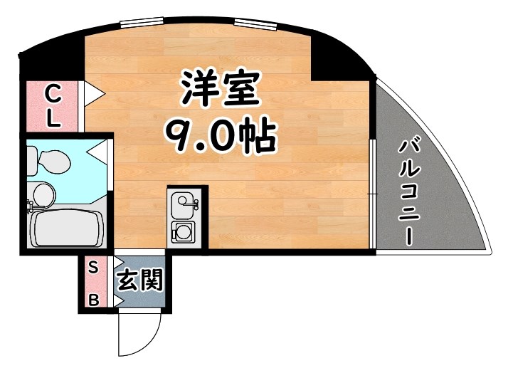 サムティ灘駅前 間取り