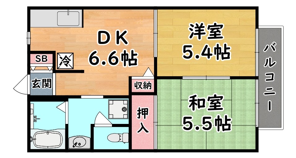 セフィラ西灘 間取り