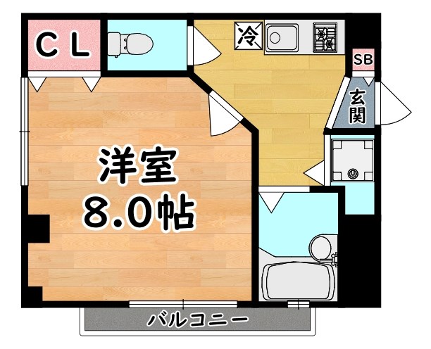 マンション王子 間取り