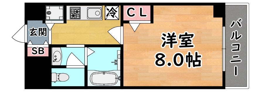 メゾン・ド・ヴィレ・ボヤージュ 間取り