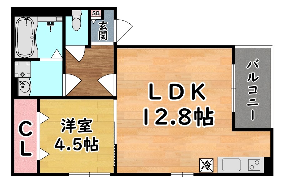 コウアロイヤル灘 間取り