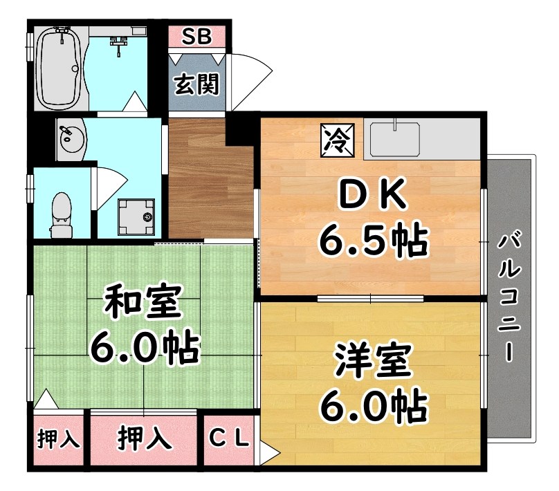 メゾン・ヴィオレット 間取り