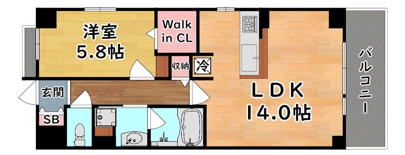 シュロス フォン コウナン 間取り