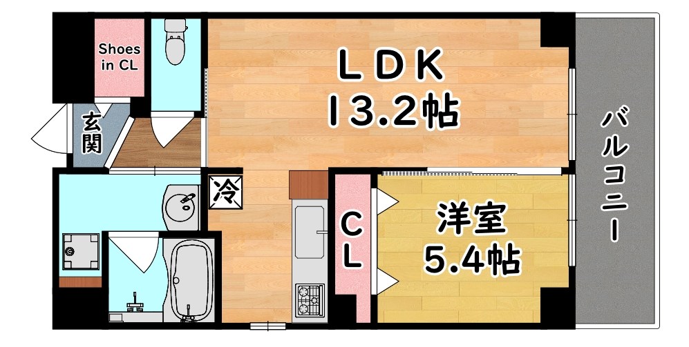 エーデルホーフ住吉本町 間取り