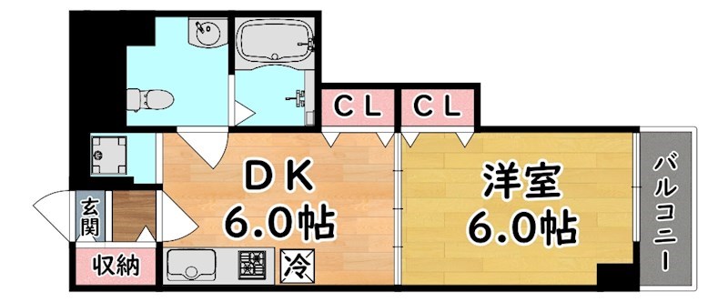 エスペランサ御影Ⅱ 間取り