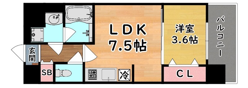 スプランディッド王子公園 間取り