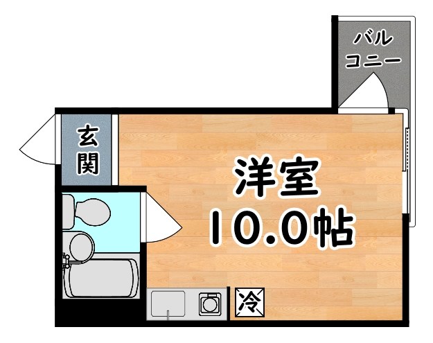 シャトージュネス住吉 間取り