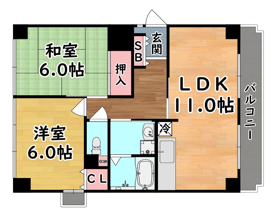 ル・ロワ赤坂 間取り