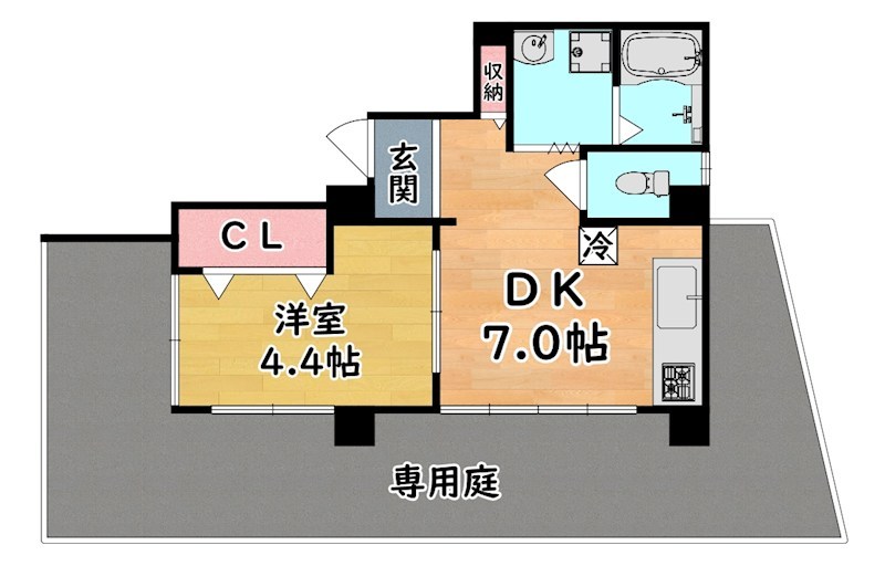 奥野ハイツ 間取り
