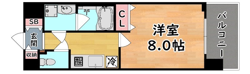 スプランディッド王子公園 間取り