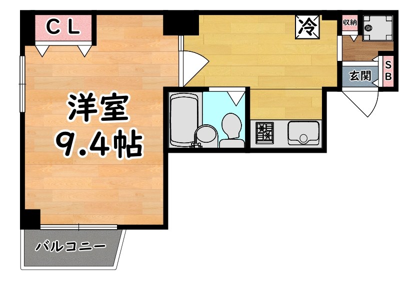 サンパレス21六甲Ⅰ 間取り