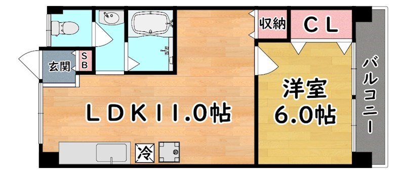 アーバン六甲 間取り