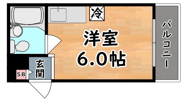 甲南六甲ハイム 間取り