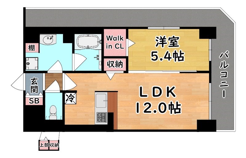 Cherir六甲道(シェリール六甲道） 間取り