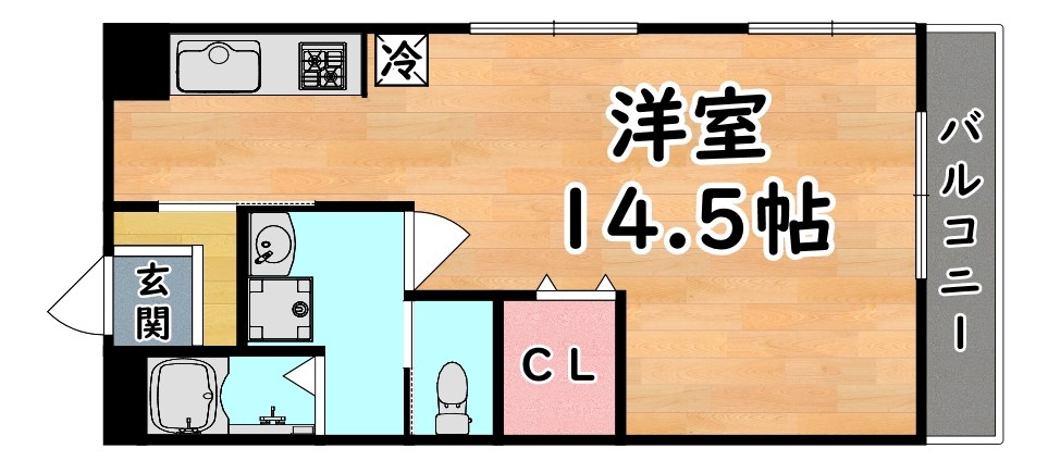 アクシス水道筋 間取り