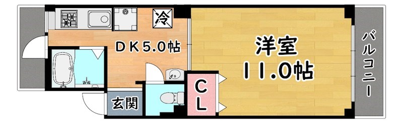 三富王子マンション 間取り