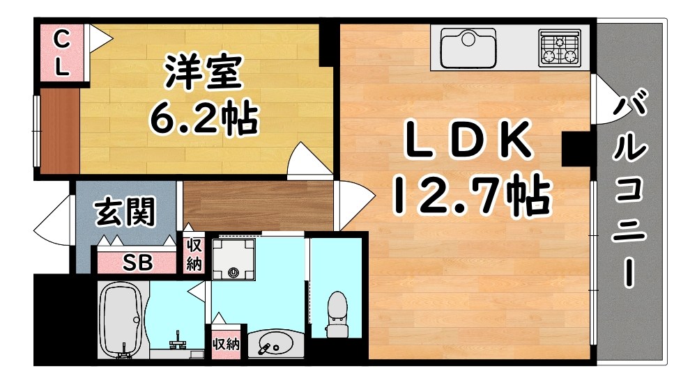 サンコート青谷 間取り