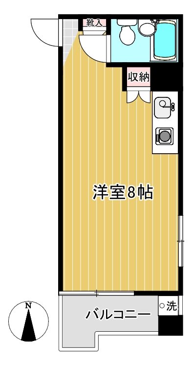 ハイツＦＭＴ 間取り図