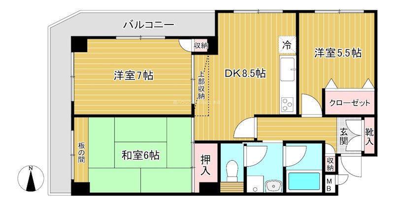 ファミーユ豊玉 間取り