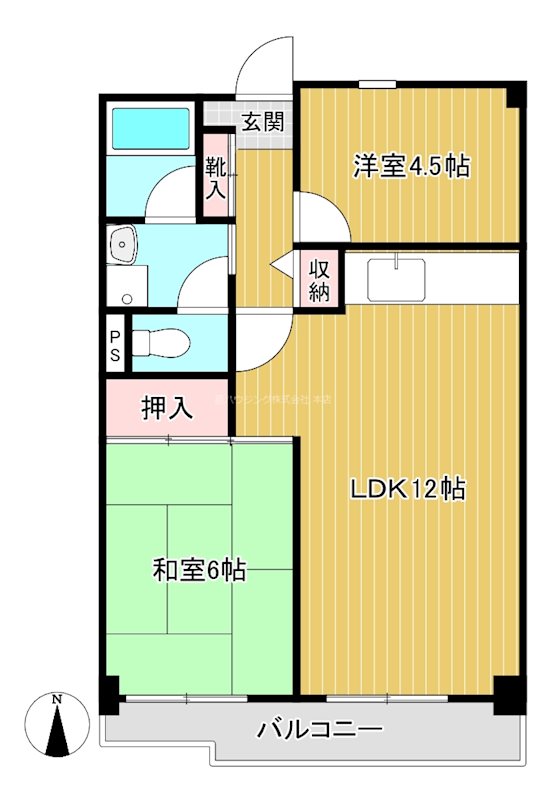 ベルエール桜台 間取り