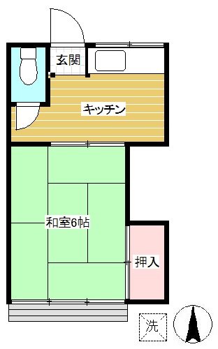 甲陽荘  間取り図